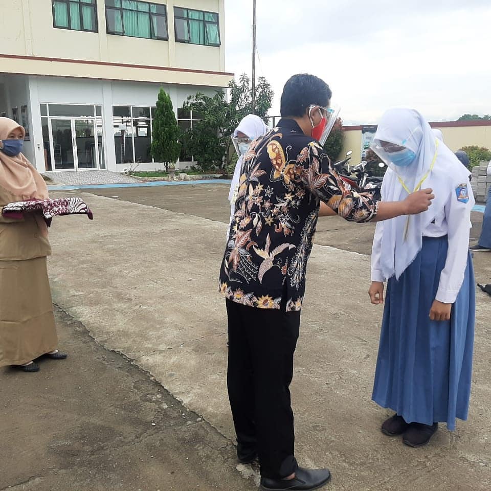 Pelepasan Siswa Prakerin Oleh Kepala SMK Nusa Mandiri