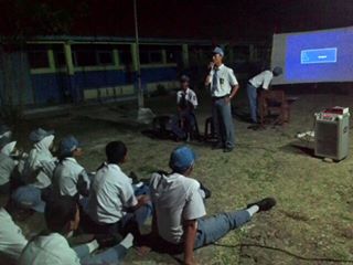 Latihan Dasar Kepemimpinan Siswa (LDKS) OSIS  SMK Nusa  Mandiri