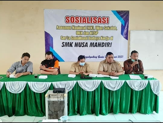 Sosialisasi Asesmen Kompetensi Minimum (AKM) SMK Nusa Mandiri